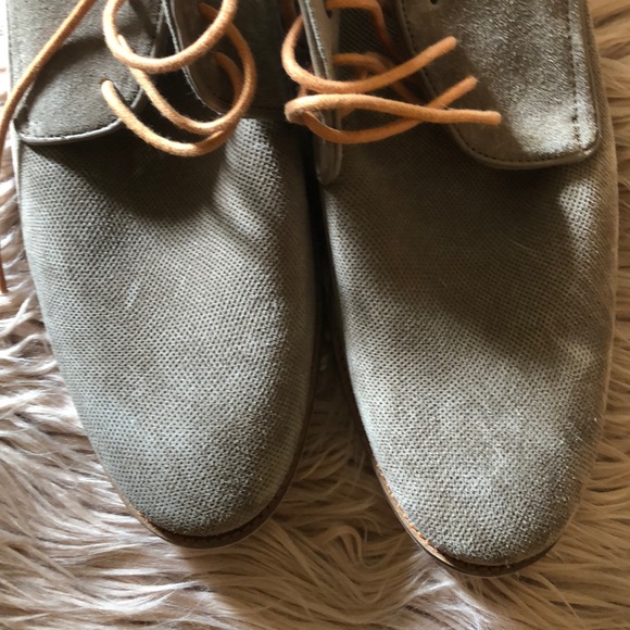 MODERN FICTION Perforated Suede Plain Toe Derby - Picture 3 of 9